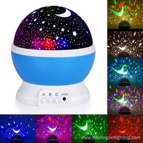 Projector Starry Sky Rotating LED Night colorful Light